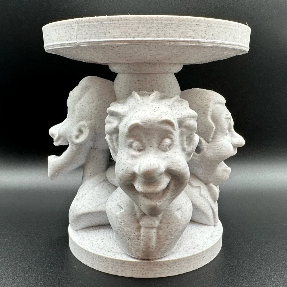 Disney Haunted Mansion Singing Busts Candle Holder Bath & Body Works 3 Wick